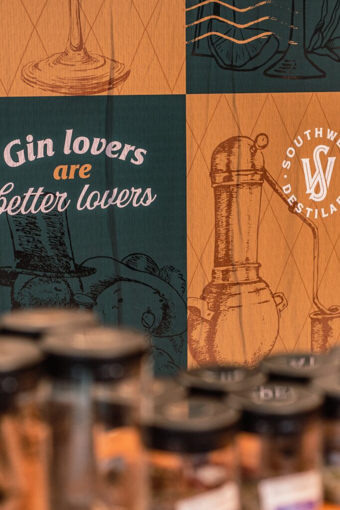 Mural para fotos Gin School